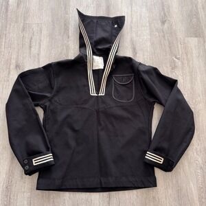 Vintage 1985 US Navy Wool Dress Blue Jumper Sailor Shirt 42XL Tennessee Apparel